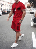 Adidas Short Sleeve Shirt & Shorts